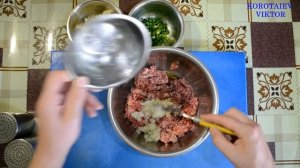 Фарш для гедза, фарш для пельменей гёдза