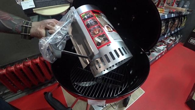 Стартер Weber для розжига угля. Обзор устройства. смотреть онлайн