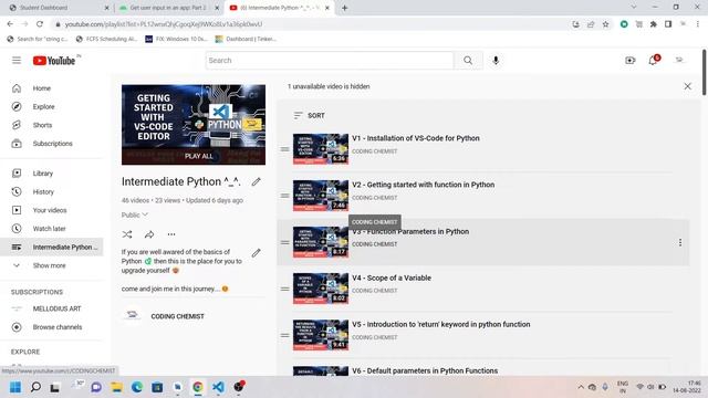 V46 - Upcoming Projects with Python