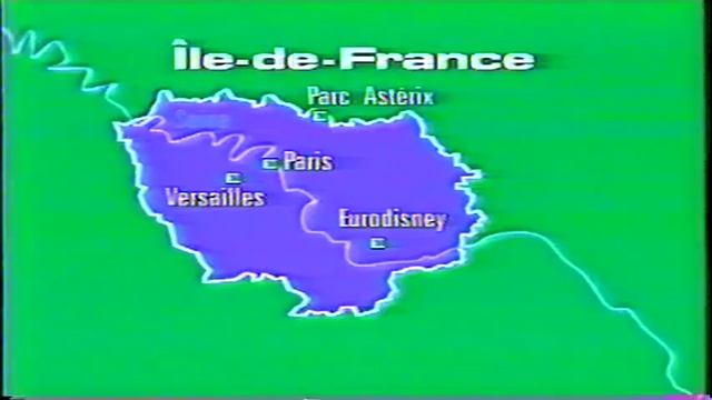 les régions de france - l´île de france