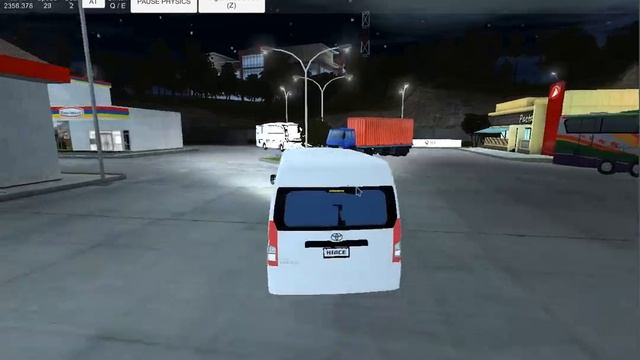 TOYOTA HIACE 2021 BUSSID MOD I BUS SIMULATOR INDONESIA