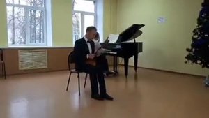 Вивальди 1-ая ч.ля маж.концерта в переложении для балалайки и фортепьяно