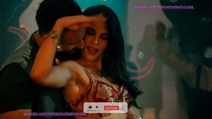 Jacqueline Fernandez hot slutty dance moves navel and armpit show
