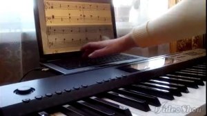 Учимся исполнять пьесу на фортепиано с помощью программы Soft Mozart.