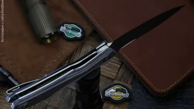 Складной нож Realsteel Horus Free Black/Blue смотреть онлайн