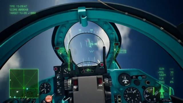 ACE COMBAT™ 7: SKIES UNKNOWN - Mission 1 - Mig-21bis - Cockpit View - First Look смотреть онлайн