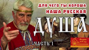 Для чего ты хороша наша русская душа
