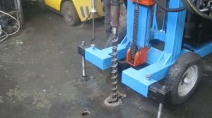 Буровая установка малогабаритная гидравлическая