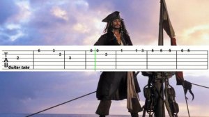 Pirates of the Caribbean   He's a Pirate Guitar Tutorial (tabs)