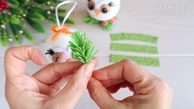 ? 4 Веселых ИДЕИ НОВОГОДНИХ ИГРУШЕК  ? Christmas Ornaments