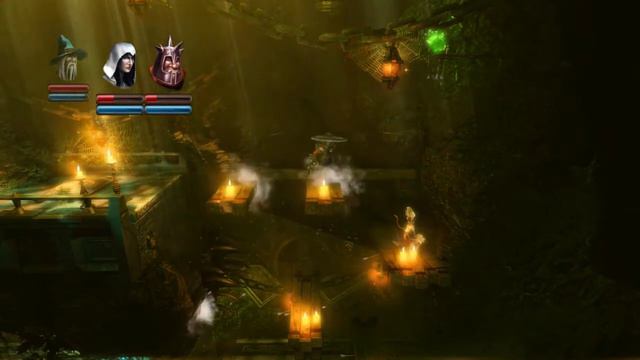 Прохождение Trine #2 ▒ Первый босс и мы в ТРАЙНЕ! ▒ кооп с Anabel смотреть онлайн