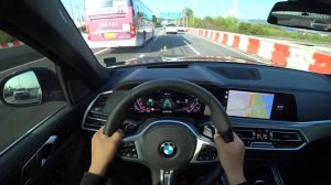 BMW X5 45e xDrive M Sport POV test drive