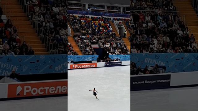Софья Акатьева. Контрольные прокаты сборной по фигурному катанию. Сентябрь 2023 #фигурноекатание