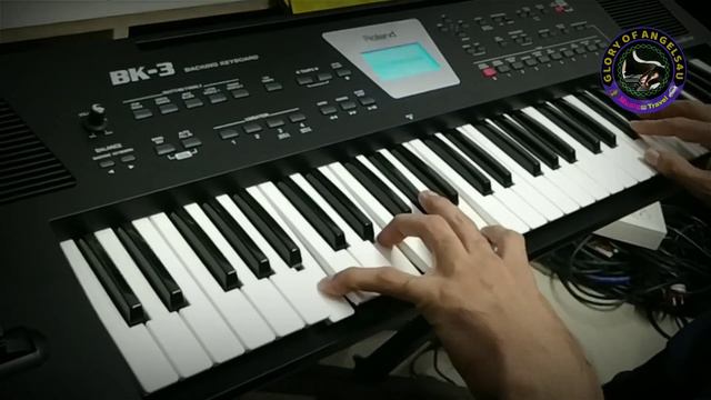 ROLAND BK3 KEYBOARD PIANO TONE || BK 3 MUSICAL KEYBOARD || Dinoy Chacko || смотреть онлайн