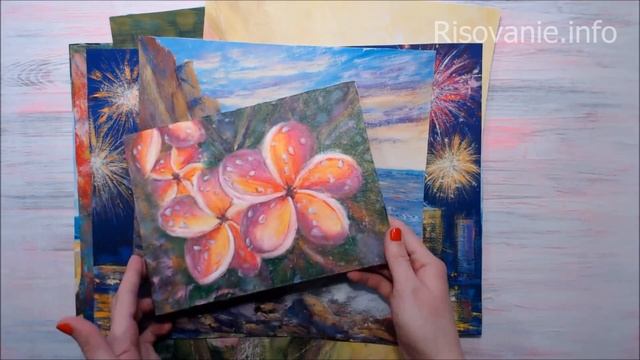 Картины 2-го марафона "Я рисую каждый день!" (видео для сайта Risovanie.info) смотреть онлайн