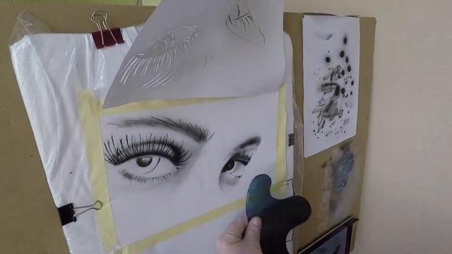 Изумрудный цвет глаз/Твои глаза/Emerald Eyes/Аэрография