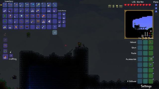 Terraria Multiplayer PC Episode 1: Two Fools, One Attempt (Skeletron battle) смотреть онлайн