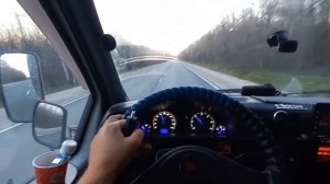 Встреча с подписчиками.Ремонт на дороге.Замял груз-купил.Дальнобой на Валдае.