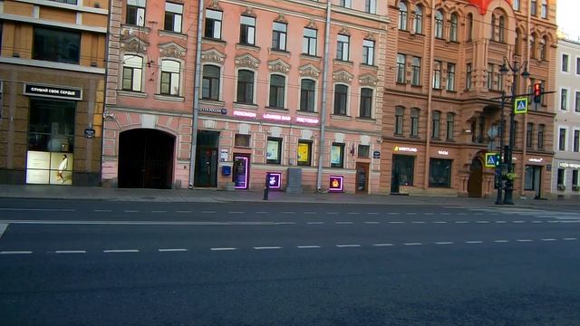 Санкт-Петербург.Невский Проспект Ранним Утром (Часть 11) смотреть онлайн