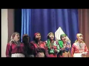 Концерт Народного Фольклорного ансамбля чувашской песни 'Асамат' при Среднеаверкинском ЦСДК Художест