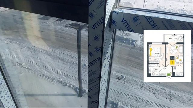 обзор квартиры, сюрприз от застроищика