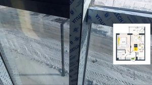 обзор квартиры, сюрприз от застроищика