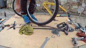 MERIDA KALAHARI 590 V  Восстановление горно прогулочного велосипеда!