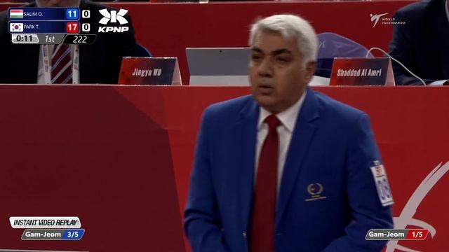 222 Quarter final M 58kg HUN SALIM O KOR PARK T смотреть онлайн