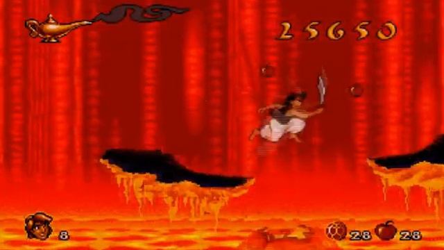 Aladdin (Sega 16bit) прохождение [longplay]