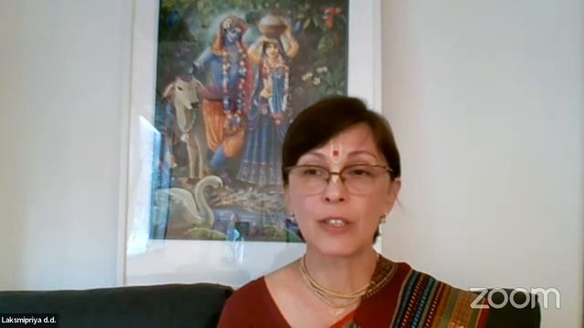 Е.М. Лакшмиприя матаджи - Класс Шримад Бхагаватам 10.81.33-40 смотреть онлайн