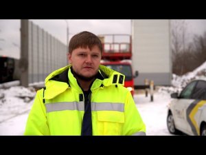 Поэтапный монтаж шумозащитный экранов Предприятие ПИК