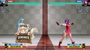 KOF XV nude mod kula showcase
