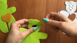 Мастер-класс "Мишка из фетра"