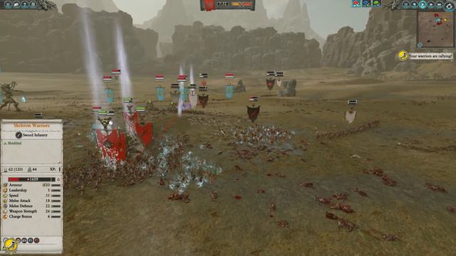 UNDEAD VS SKAVEN - Total War Warhammer 2 смотреть онлайн