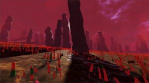 Alien Planet Godot Engine 4. Created with M Terrain. Godot 4 3D FPS Performance Test #godot #godot4