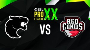 Furia vs Red Canids.Хайлайты ESL Pro League Season 20 CS2