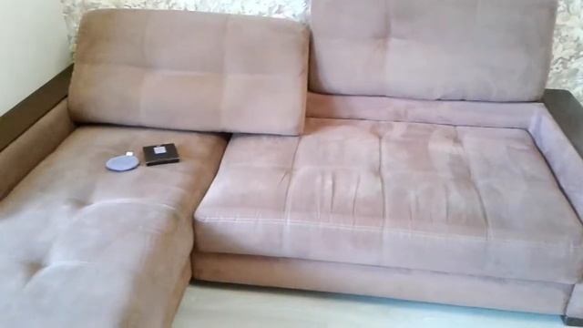 Результат чистки старого дивана диском "Инволвер". смотреть онлайн