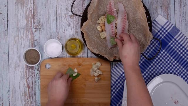 Филе от лаврак с боб и артишок - Рецепта от МЕТРО Академия