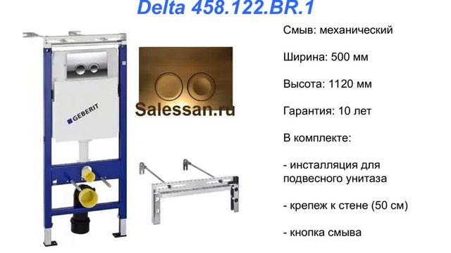 Инсталляции с бронзовыми кнопками Grohe, Geberit смотреть онлайн