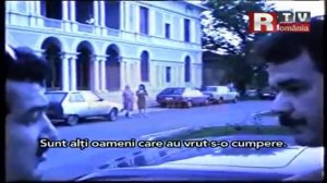 Gigi-Becali-in-1990-cu-noua-lui-masina,-Mercedes-190-Premiera-RTV