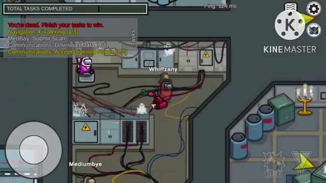 Among us (Skeld map) NARRATED GAMEPLAY смотреть онлайн