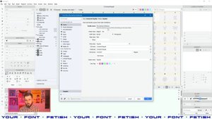 ДБП 05/39 | Настраиваем информацию о шрифте (Font Info) | Урок Fontlab 8 | RUS ENG SUB
