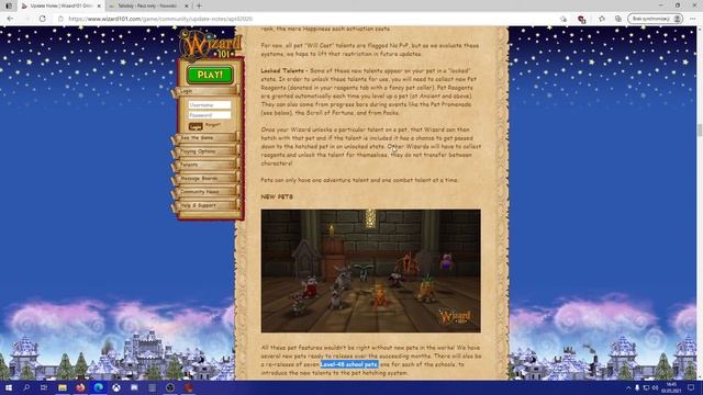 Zagrajmy w Wizard101 - Pet Updejt :O смотреть онлайн