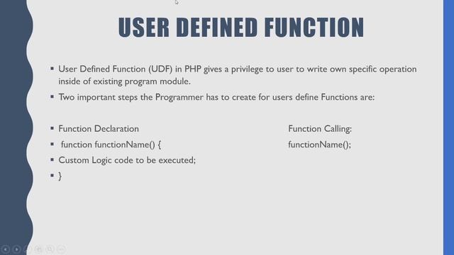 PHP Function