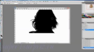 Фотошоп урок "Выделение волос"