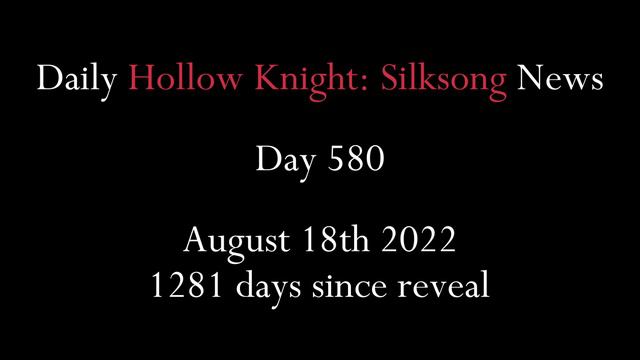 Daily Hollow Knight: Silksong News - Day 580 смотреть онлайн