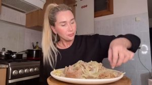 МУКБАНГ/БЕШБАРМАК/Это очень вкусно ?