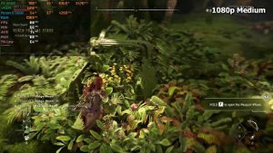 RX 6600 : Horizon Forbidden West - All Settings tested