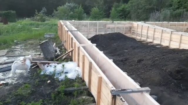 #мелкозаглубленныйфундамент#строимдом   Мелкозаглубленный фундамент для дома эконом вариант.