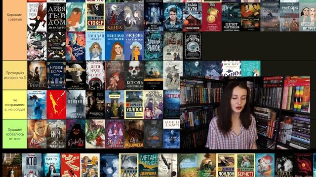 разбираю ВСЕ ПРОЧИТАННЫЕ КНИГИ 2023 ГОДА ?? tier list ?179 книг ?